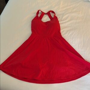 HALARA Scarlet Backless Dress